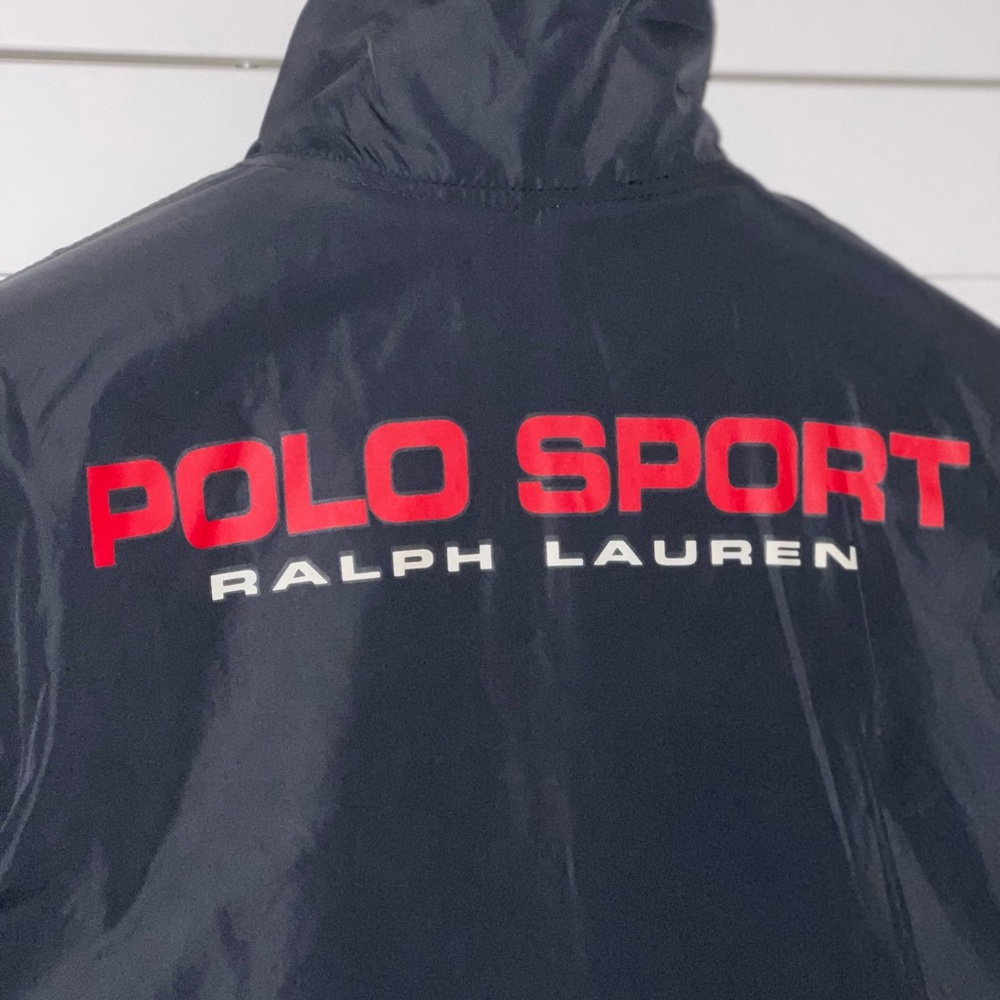 Boy’s Ralph Lauren Polo Sport black jacket with logo
